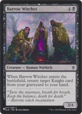 Barrow Witches 077/269 - The List The List Singles