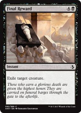 Final Reward 092/269 - Amonkhet Singles