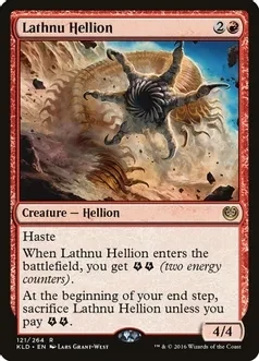 Lathnu Hellion - Kaladesh (KLD)
Kaladesh