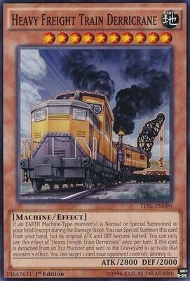 Heavy Freight Train Derricrane - TDIL-EN090 - Common 1st Edition The Dark Illusion 1st Edition Singles