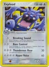Exploud - 6/101 - Holo Rare
Ex Hidden Legends Singles