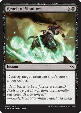 Reach of Shadows 081/185
Fate Reforged Singles