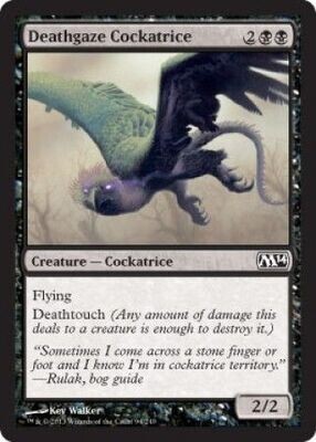 Deathgaze Cockatrice 94/249 - Magic 2014 (M14) Singles
