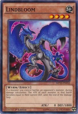 Lindbloom - MP15-EN152 - Common 1st Edition Yu-Gi-Oh! 2015 Mega-Tins [MP15]