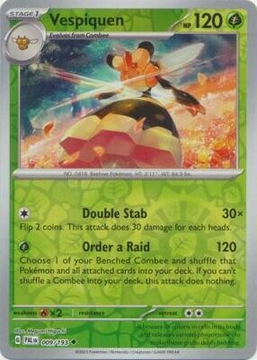 Vespiquen - 009/193 - Uncommon Reverse Holo Scarlet &amp; Violet: Paldea Evolved Reverse Holo Singles