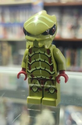 BA Lego Mini Figure Alien Buggoid Olive Green Galaxy Squad