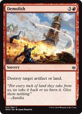 Demolish 123/264 - War of the Spark Singles