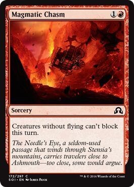 Magmatic Chasm 172/297 - Shadows over Innistrad Singles (Español)