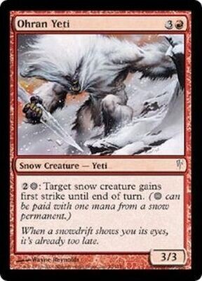 Ohran Yeti
Coldsnap Singles