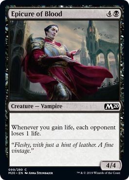 Epicure of Blood 099/280 Magic 2020 (M20) Singles   (Español)