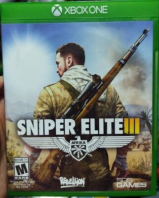 SH Sniper Elite III Xbox One Usado Completo