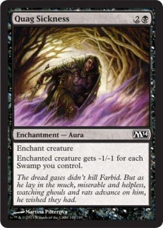 Quag Sickness 1110/249 - Magic 2014 (M14) Singles