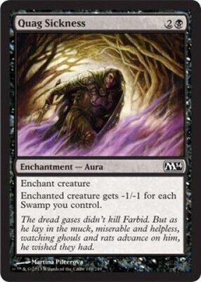 Quag Sickness 110/249 -Magic 2014 (M14) Singles (Español)