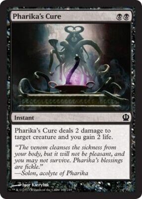Pharika&#39;s Cure 100/249 - Theros Singles