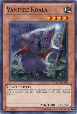 Vampire Koala - ORCS-EN093 - Common Unlimited Order of Chaos Unlimited Singles
