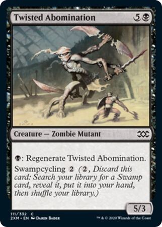 Twisted Abomination 111/332 - Double Masters Singles