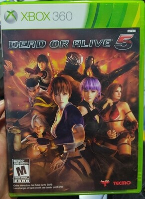 SH Dead or Alive 5 Xbox 360 Usado Completo