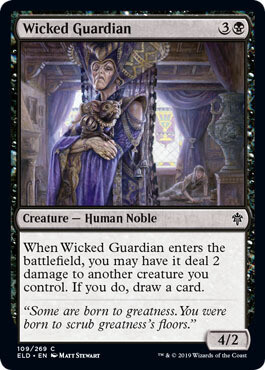 Wicked Guardian 109/269 - Throne of Eldraine Singles
