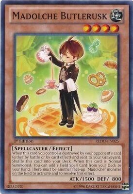 Madolche Butlerusk - REDU-EN025 - Common 1st Edition Return of the Duelist 1st Edition Singles (español)