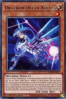 Drytron Delta Altais - GEIM-EN027 - Rare 1st Edition Genesis Impact [GEIM] 1st Edition Singles *Espanol*