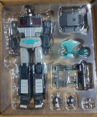 SJ Optimus Prime Black Nemesis MP44 4th Party Figura