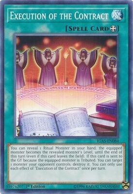 Execution of the Contract - IGAS-EN084 - Common 1st Edition Ignition Assault 1st Edition Single