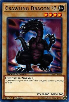 Crawling Dragon #2 - SS03-ENA04 - Common 1st Edition
Speed Duel Starter Decks: Ultimate Predators Singles