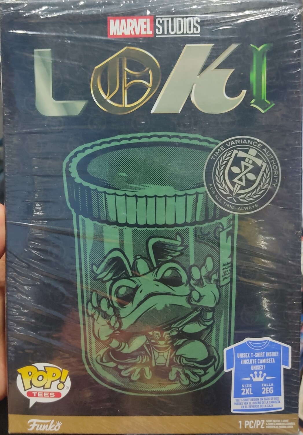 BAF1 Loki Frog of Thunder Limited Edition Tee Camisa Funko Pop 2XL