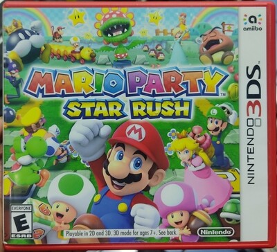 SH Mario Party Star Rush Nintendo 3DS Usado Completo