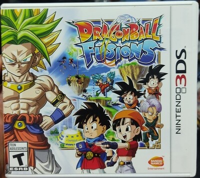SH Dragon Ball Fusions Nintendo 3DS Usado Completo