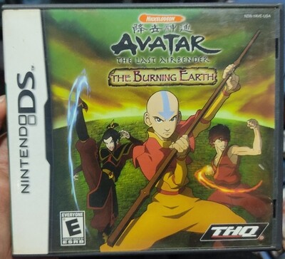 SJ2 Avatar The Burning Earth Nintendo DS Usado Completo