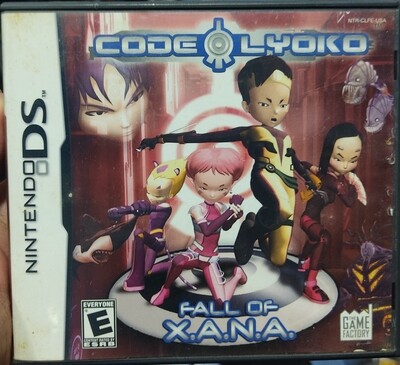 SJ Code Lyoko Fall of Xana Nintendo DS Usado Completo