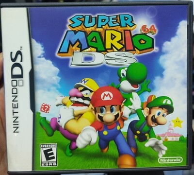 BA4 Super Mario 64 DS Nintendo DS Usado Juego y Caja Sin Manual