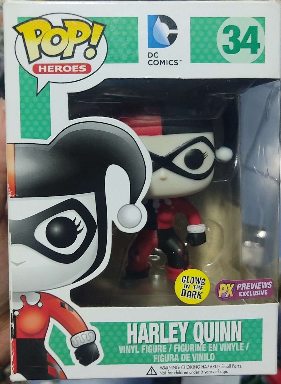 SJ Harley Quinn Funko Pop 34 DC Comics