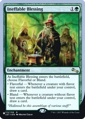 Ineffable Blessing (A) - The List Reprints (LIST)
The List Reprints