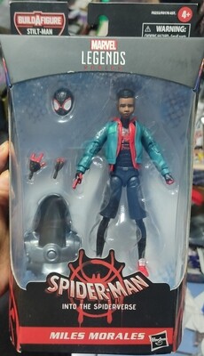 BA Miles Morales Marvel Legends Into The Spider Verse