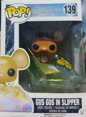 SJ Gus Gus In Slipper Funko Pop 139 Cinderella Disney