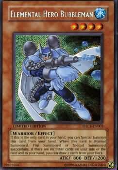 Elemental Hero Bubbleman - EHC1-EN003 - Secret Rare
Yu-Gi-Oh! Promo Cards