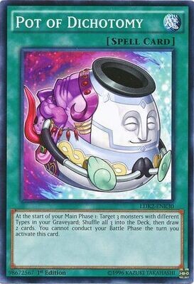 Pot of Dichotomy - LDK2-ENK30 - Common 1st Edition
Legendary Decks II - Kaiba