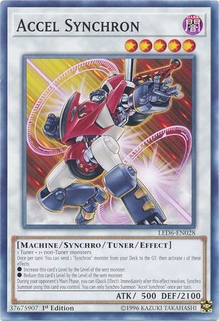 Accel Synchron - LED6-EN028 - Common 1st Edition Legendary Duelists: Magical Hero 1st Edition Singles (espanol)