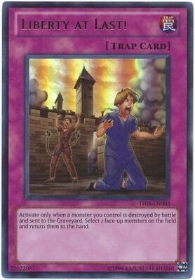 Liberty at Last! - TF05-EN003 - Ultra Rare
Yu-Gi-Oh! Promo Cards
