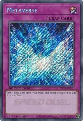 Metaverse - SBCB-EN020 - Secret Rare 1st Edition (Blue Tab) Speed Duel Battle City Box 1st Edition Singles