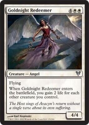 Goldnight Redeemer
Avacyn Restored Singles (Español)