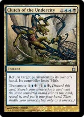 Clutch of the Undercity
Ravnica Singles (Español)