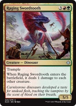 Raging Swordtooth 226/279 Ixalan Singles (Español)