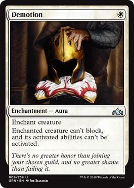 Demotion 009/259 Guilds of Ravnica Singles (Español)