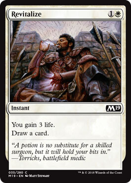 Revitalize 035/280 -  Magic 2019 (M19) Singles (Español)