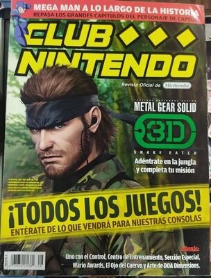 TS Club Nintendo Año 20 Numero 8 Metal Gear