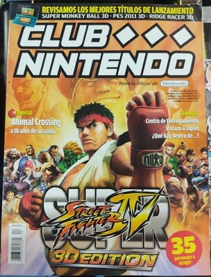 BA Club Nintendo Año 20 Numero 3 Street Fighter