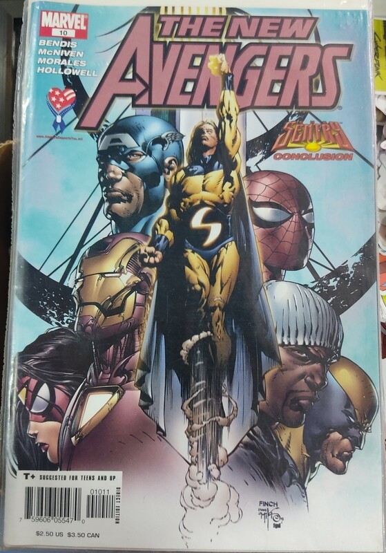 BA The New Avengers Issue 10 Marvel Comics Ingles